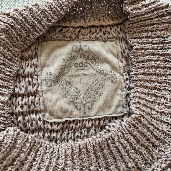 Ribbon Knit Esprit Slouchy Sweater - Picture 10 of 13